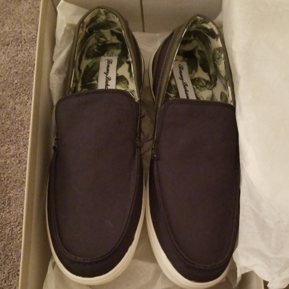 Tommy Bahama deck shoes.